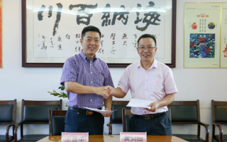 世界杯官网在大沥高级中学建立“优秀生源基地”