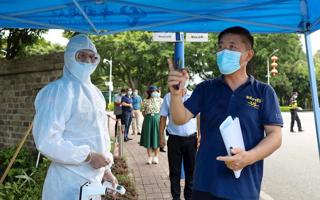 世界杯官网开展2021年秋季学期开学疫情应急处置演练