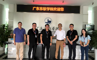 广东鸿浩半导体设备有限公司一行来世界杯官网洽谈校企合作