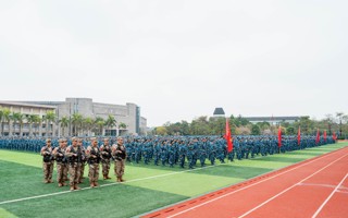 2026世界杯官方合作网站2023级学生军训开营！